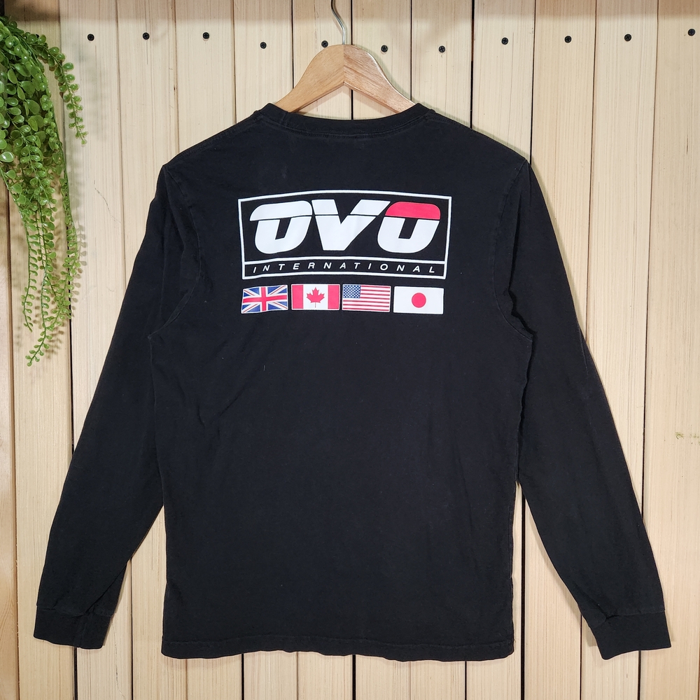 OVO Octobers Very Own Long Sleeve Men's Shirt Size M